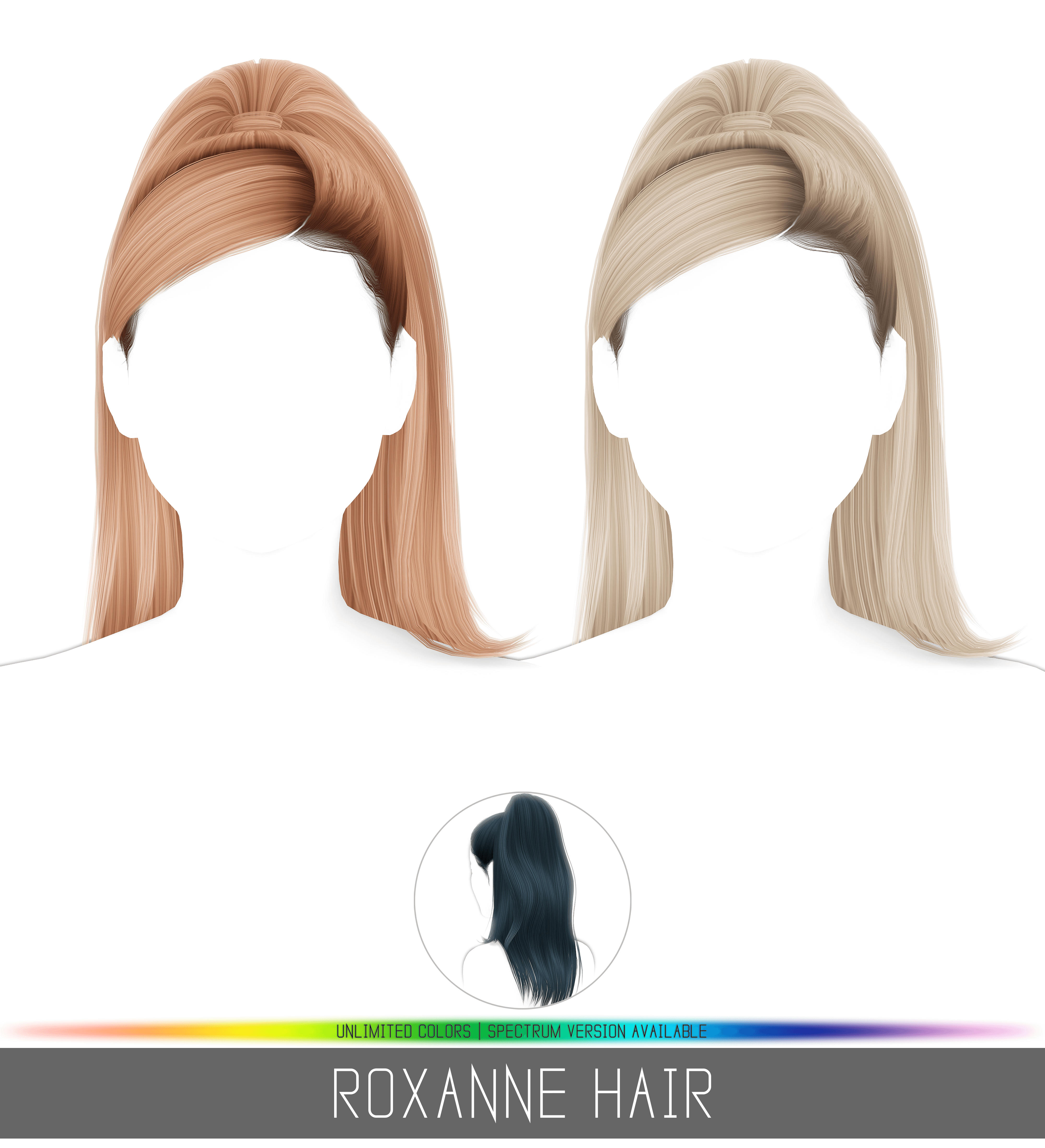 Скриншот мода Прическа Roxanne Hair